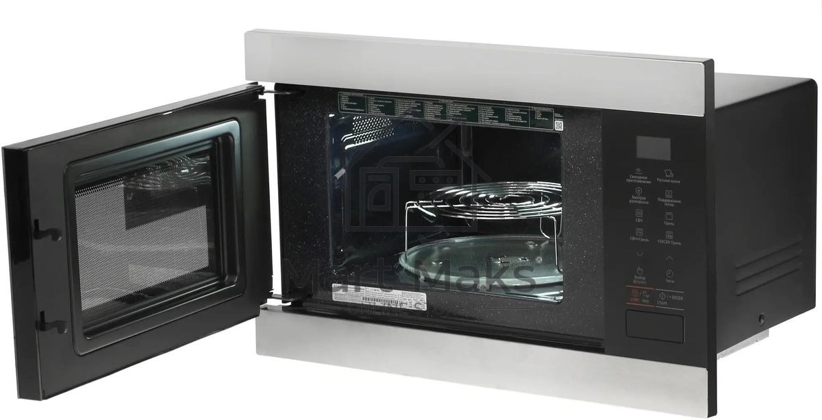 Встраиваемая микроволновая печь Samsung 22L GRILL MG22M8074AT/BW