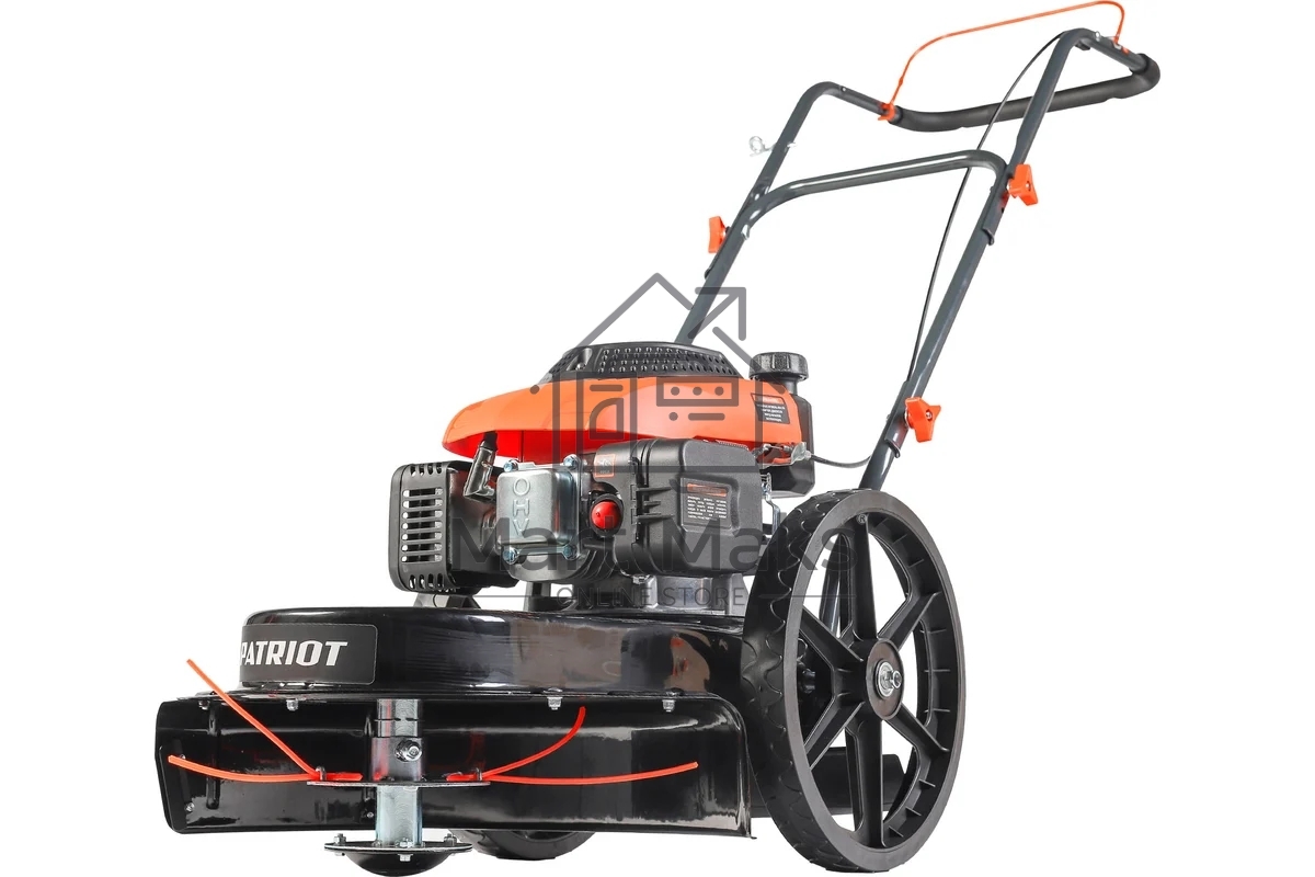 Газонокосилка бензиновая PATRIOT PT 595, 173сс, 4 л.с., 56 см, метал. дека