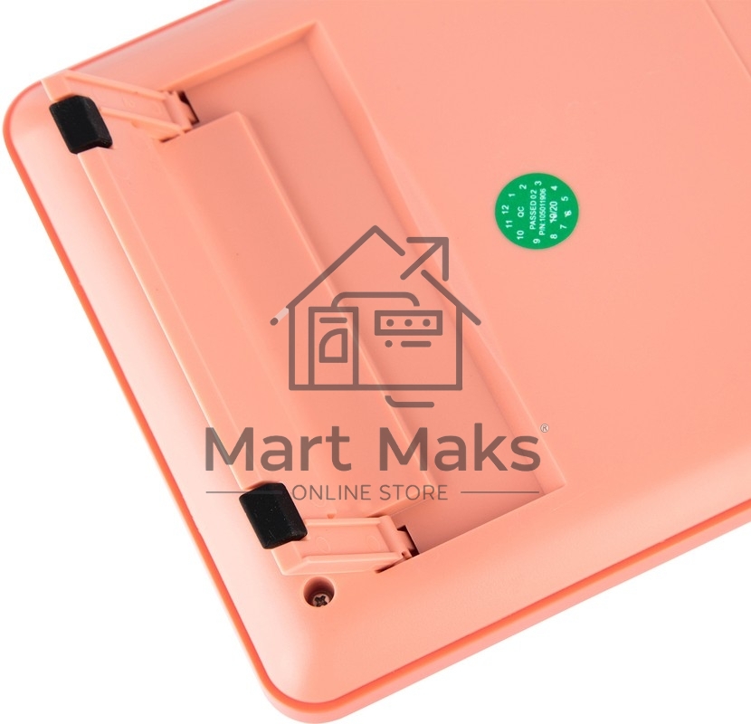Калькулятор настольный Deli Touch EM01541 красный 12-разр.