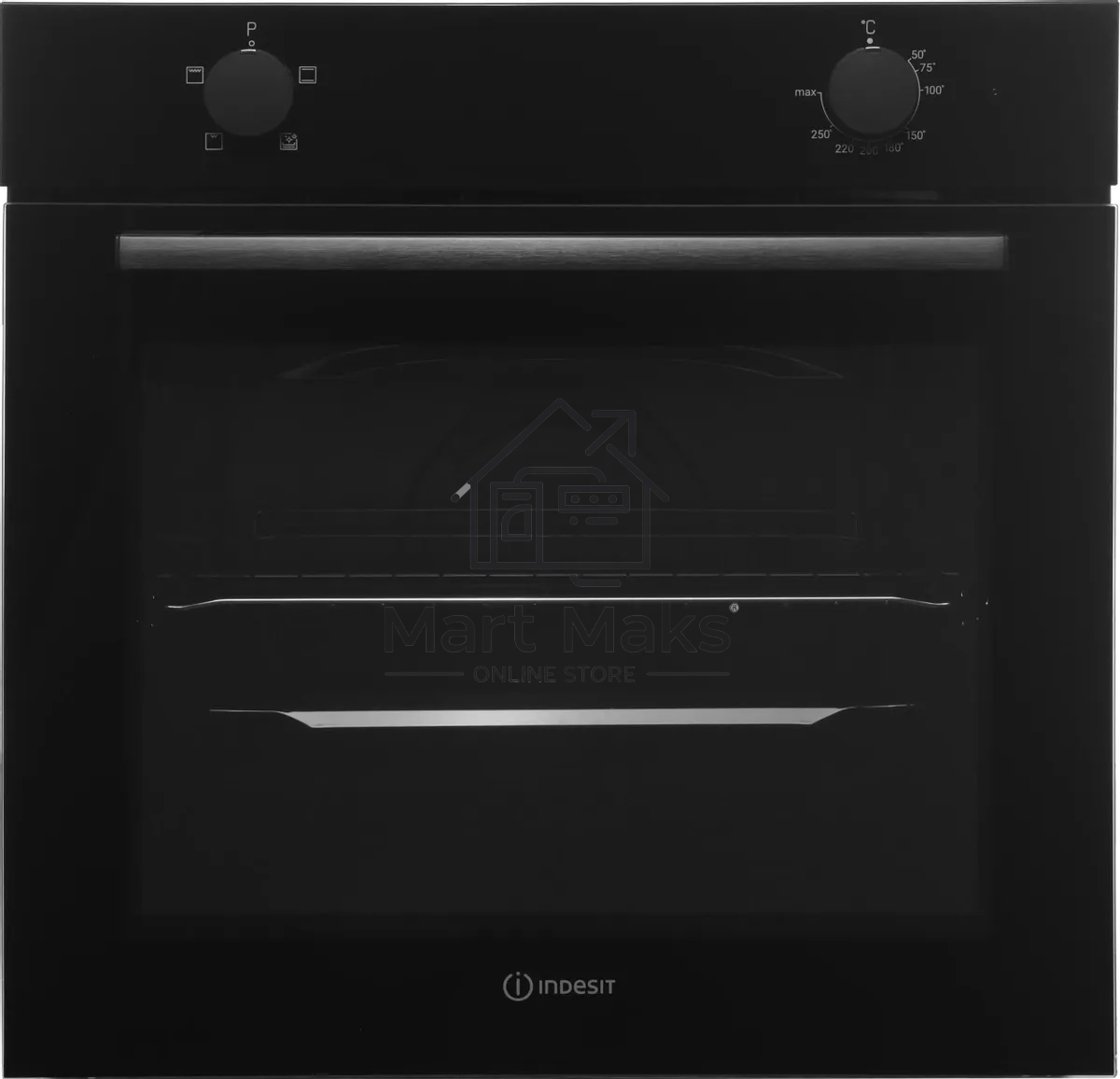 Духовой шкаф электрический Indesit IFE 2420 BL черный