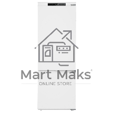 Встраиваемый холодильник Maunfeld MBF17754NFWHGR LUX Inverter белый двухкамерный 179/66 л морозилка снизу, NoFrost