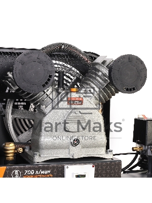 Компрессор поршневой PATRIOT KRX 700 L200 D ременной, масляный, 700 л/мин, 200 л, 10 бар, 4 кВт, 400 В