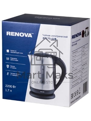 Чайник электрический Renova KT17S-02B