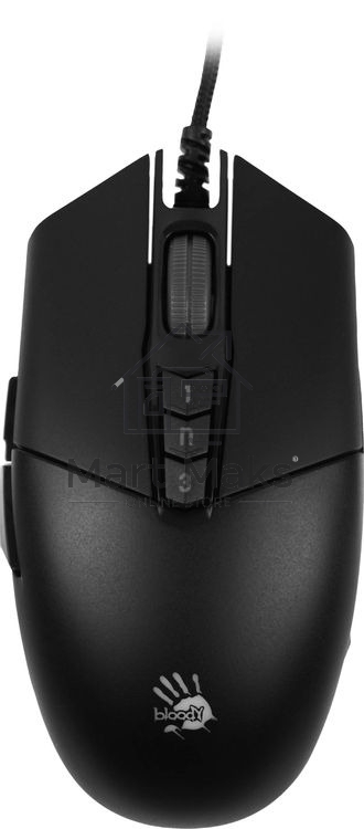 Мышь проводная A4Tech Bloody P91s черный, 8000 dpi, USB, кнопки - 8
