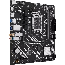 Материнская плата ASUS PRIME B760M-F WIFI, LGA 1700, Intel B760, 2xDDR5, 4xSATA, 2xM.2, 1xPCIe 5.0 x16, 1xPCIe 3.0 x1, 1xHDMI, 1xDP, 1x1Gb LAN, Wi-Fi 6, Bluetooth 5.3, 4xUSB-A 5Gbps, 2xUSB-A 2.0, 3x3.5 мм, 7.1, mATX