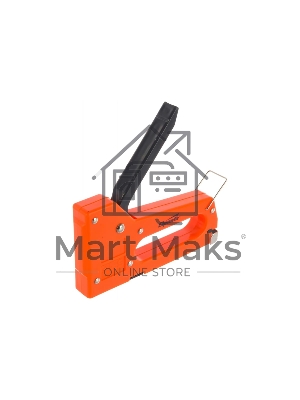 Степлер мебельный пластиковый, со скобами 100 шт, тип скобы 53, 4-8 мм Sparta