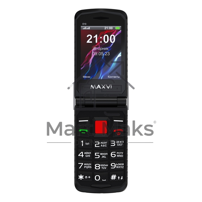 Мобильный телефон Maxvi E10 красный