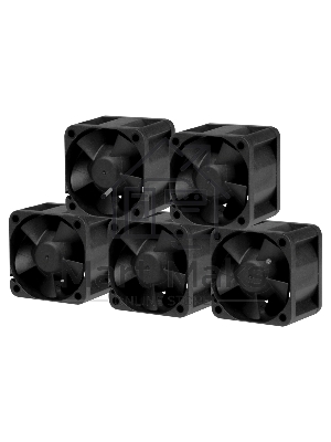 Комплект вентиляторов для корпуса Arctic S4028-15K (5 шт.) черный, 40 мм, 15000 об/мин, 4 pin