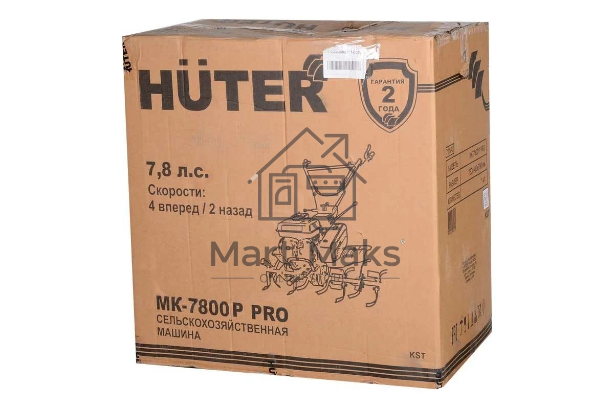 Мотоблок Huter МК-7800M PRO (70/5/42) бензиновый 7.8л.с.