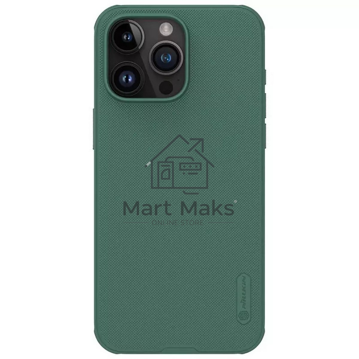 Чехол Super Frosted Shield Pro, темно-зеленый, (AP IP15 Pro Max)