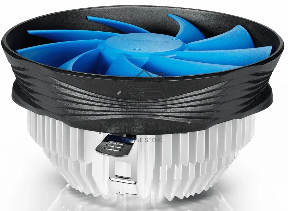 Кулер для процессора DEEPCOOL GAMMA ARCHER PRO V2 черный/синий, 120 мм, алюминий/медь, 1600 об/мин, 21 дБ, 4 pin, 110 Вт, 65.5 мм