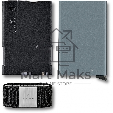 Швейцарская карта Victorinox Smart Card Wallet Sharp (0.7250.36) серый коробка подарочная