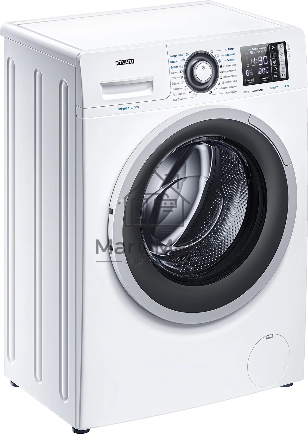 Стиральная машина Atlant 80С1214-С-01 белый, загрузка фронтальная 8 кг, 1200 об/мин, класс: А+++