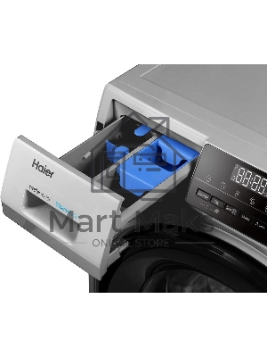 Стиральная машина Haier HW90-BP14929BS серебристый, загрузка фронтальная 9 кг, 1400 об/мин, класс: A+++