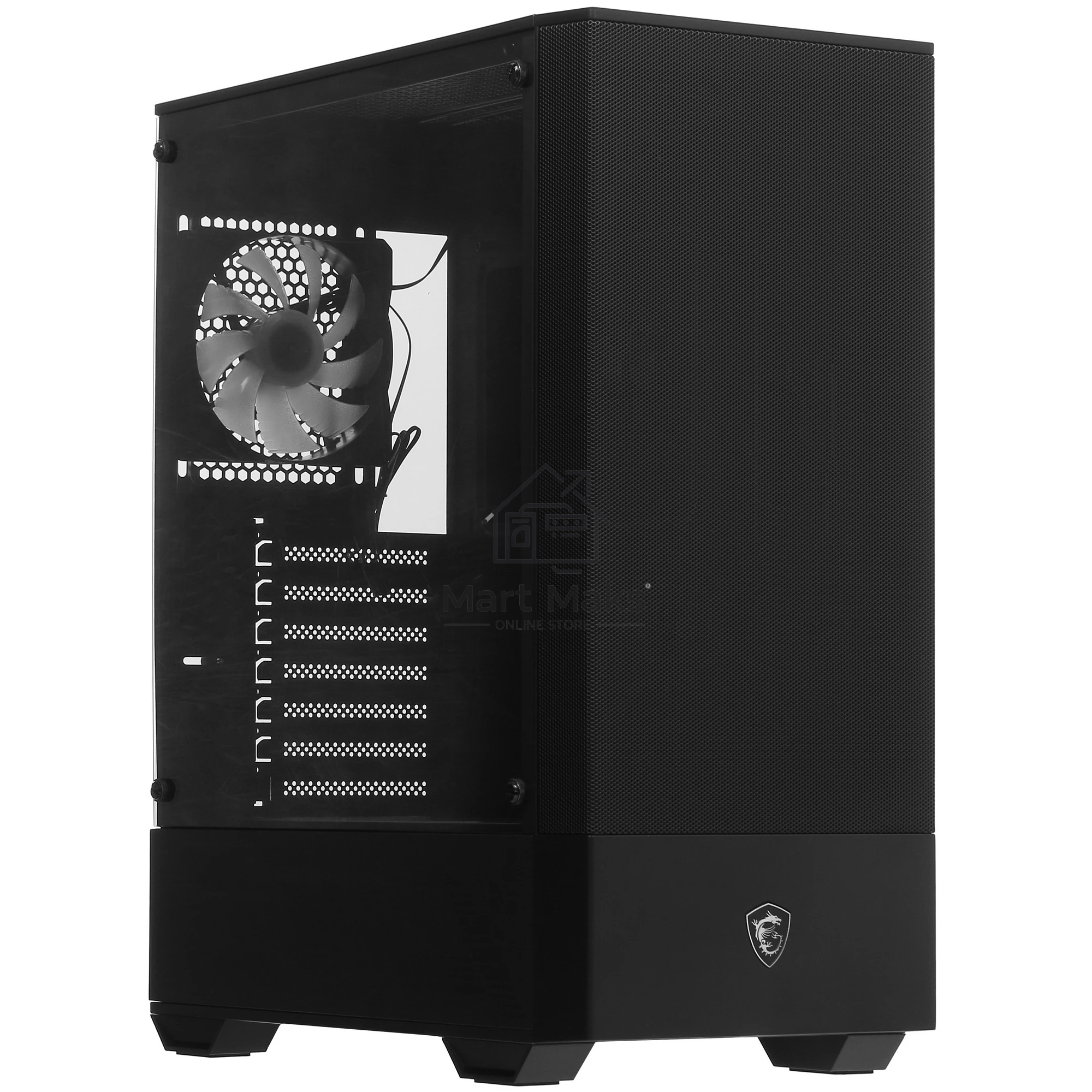 Компьютерный корпус MSI MAG FORGE 111R / ATX, mid tower, tempered glass / 1x120mm ARGB fan inc. / MAG FORGE 111R