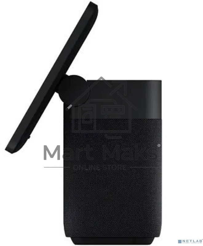 Умная колонка Яндекс Станция Дуо Макс, Zigbee, с дисплеем, 60Вт, с голосовым ассистентом Алиса на YaGPT, черный (YNDX-00055BLK)