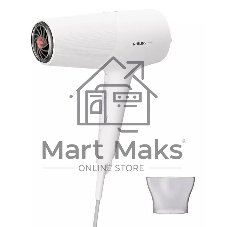 Фен Philips BHD500/00 белый, 2100 Вт, ионизация