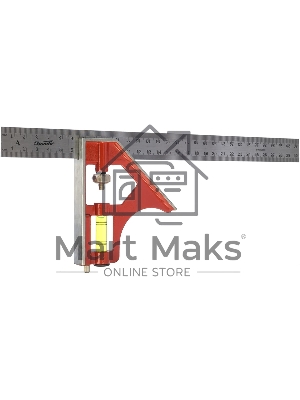 Угольник, 300 мм, металлический, комбинированный Sparta