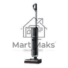 Пылесос вертикальный моющий Dreame Wet& Dry Cordless Vacuum Cleaner H15 Pro Heat черный, питание от аккумулятора, 400 Вт, уборка влажная/сухая, пылесборник 0.7 л