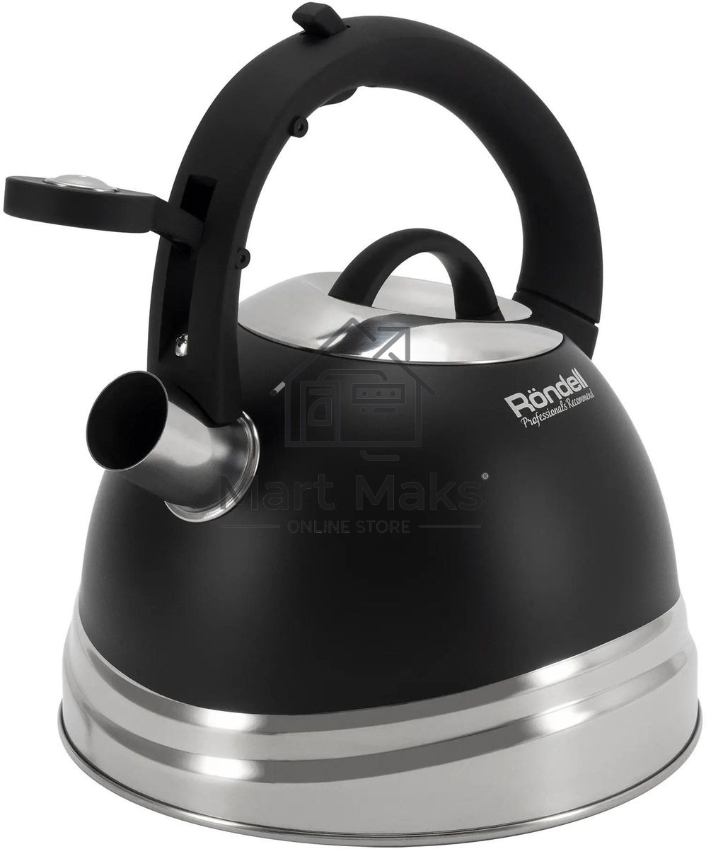 Чайник металлический Rondell Walzer RDS-1827 2.7л. черный
