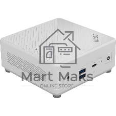 Неттоп MSI Cubi 5 1M-463BRU Core 5 120U (1.4) Graphics CR без ОС 2xGbitEth WiFi BT белый (936-B0A822-463)