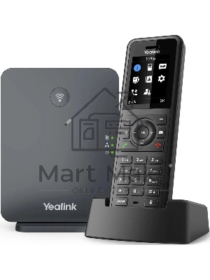 Телефон SIP Yealink W77P черный