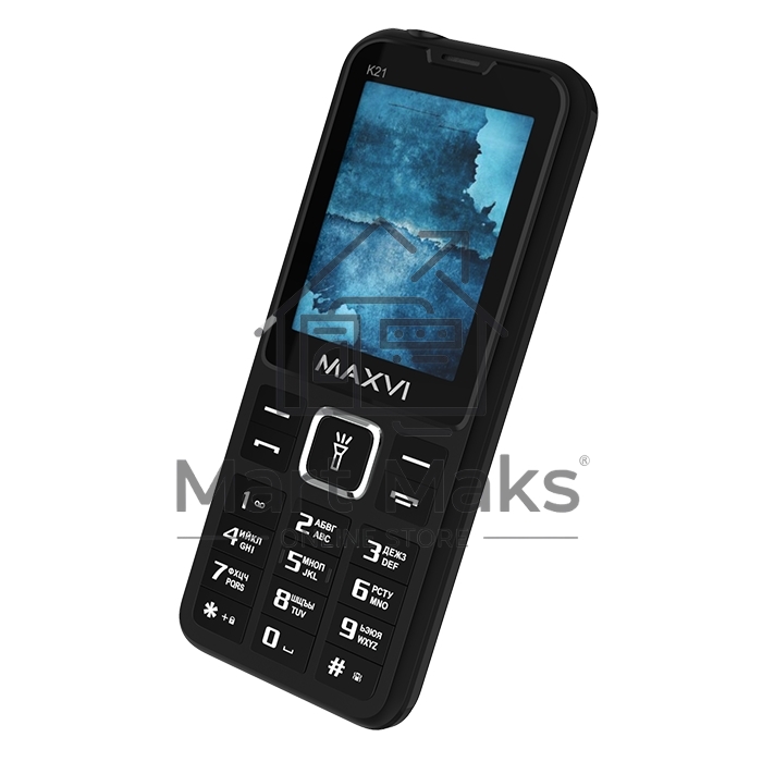 Мобильный телефон Maxvi K21 черный