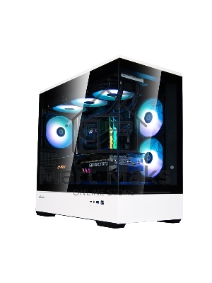 Компьютерный корпус ZALMAN P30 BW, MATX, BLACK/WHITE, WINDOW, 2x3.5