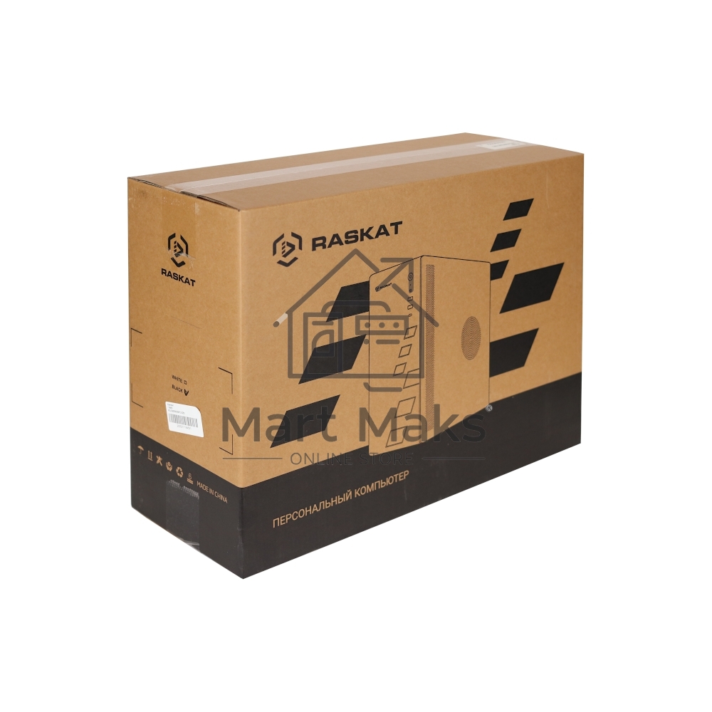 Компьютер Raskat Standart 500 (Intel Core i5 10400, RAM 8Gb, SSD 240Gb, no OS, kb+ms, белый)