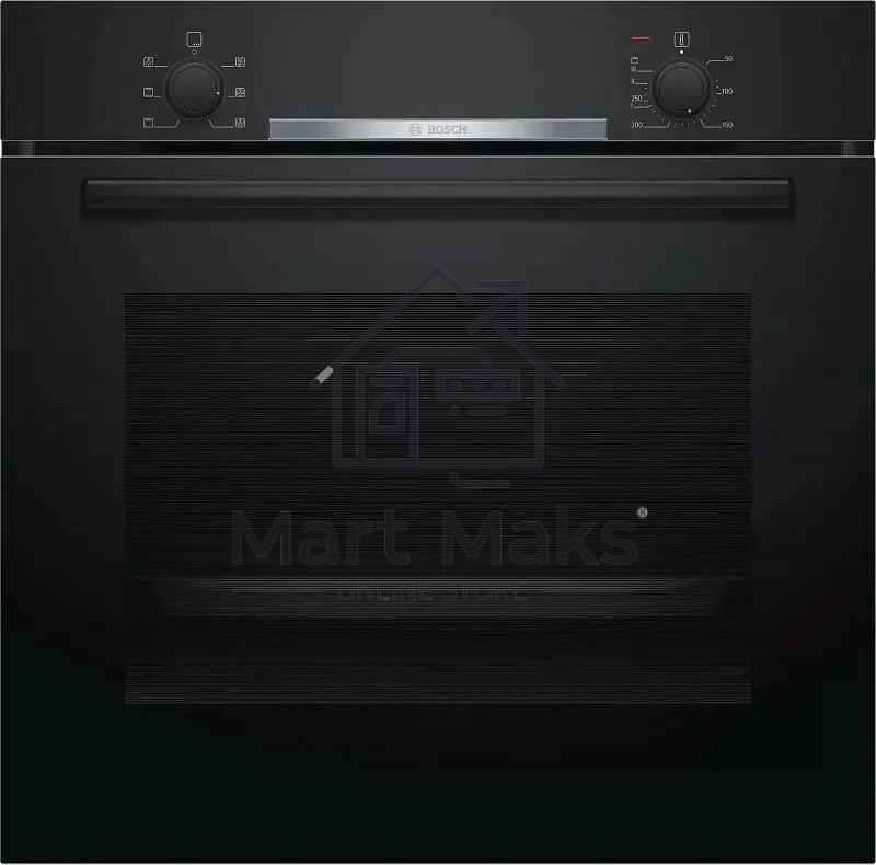 Духовой шкаф электрический Bosch HBA530BB0S черный/серебристый