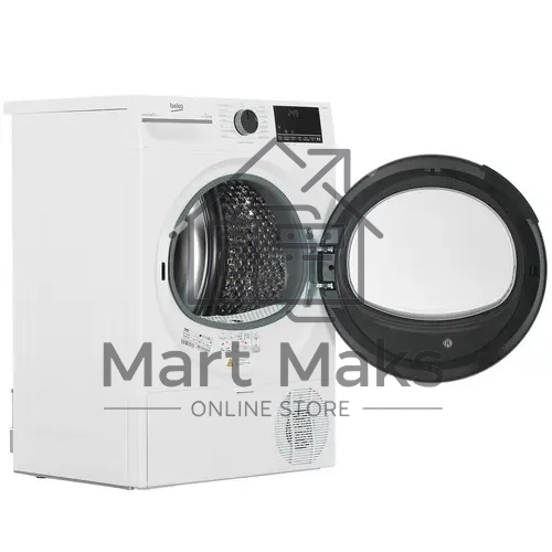 Сушильная машина Beko B3T47239 белый, 7 кг, сушка - тепловой насос, программ - 15, 59.7 x 84.6 x 54.3 см