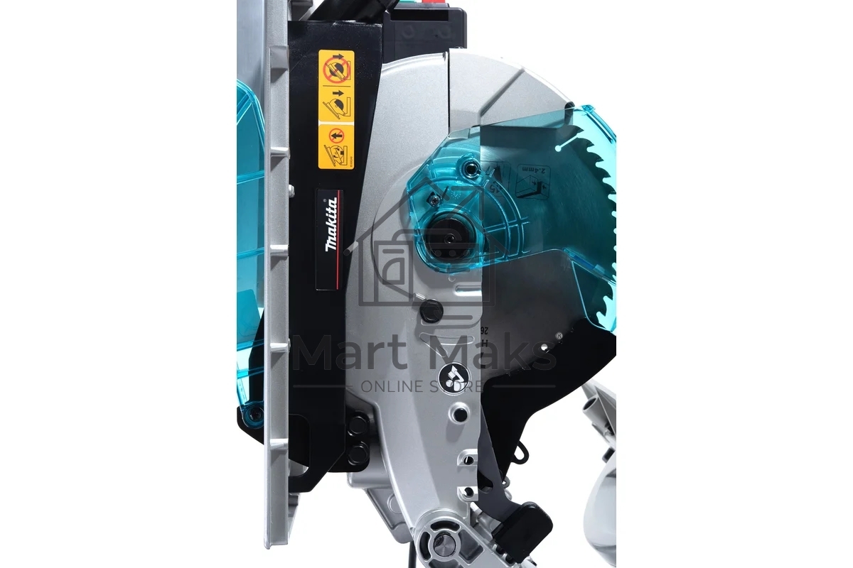Пилы электрические дисковые, торцовочные Makita LH1040 Пила комб,1650Вт,4800об\м,дискф260х30мм,рез-93х95мм,14кг,кор,наклон-45\0гр,поворот-45\45гр