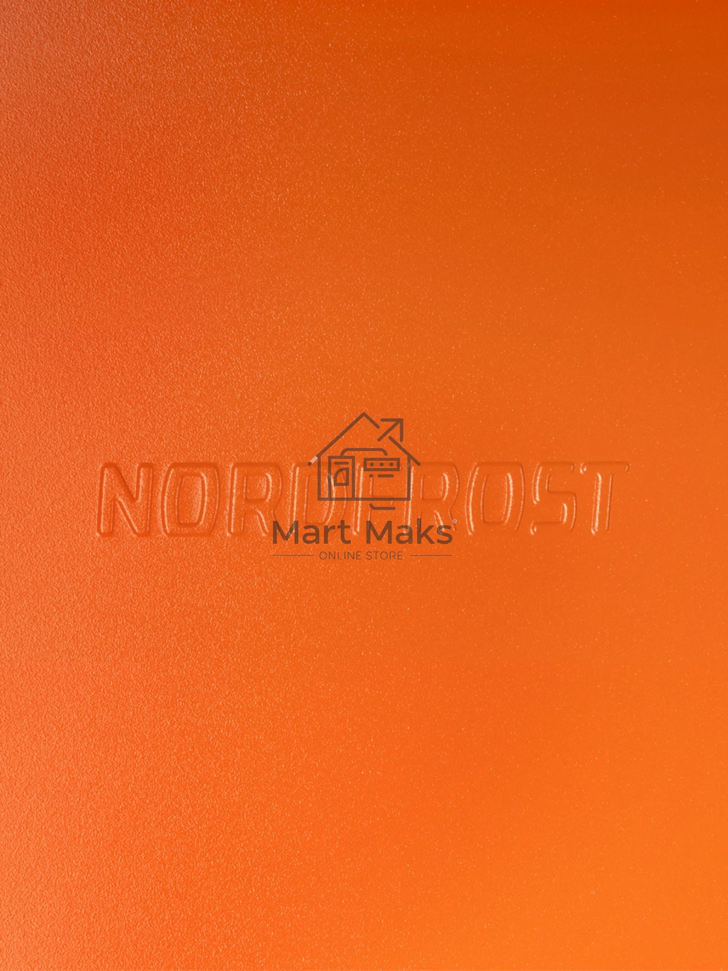 Холодильник Nordfrost ORANGE NR 402 OR оранжевый однокамерный 49/11 морозилка сверху