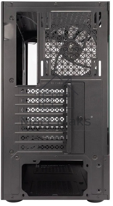 Компьютерный корпус 1STPLAYER MIKU Mi7-A черный ATX 3x120мм LED fans Mi7-A-BK-2F1R-1F1