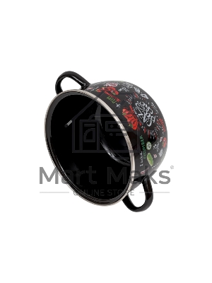 Кастрюля Appetite 1RC161M Gazpacho сферическая эмалированная 2 л