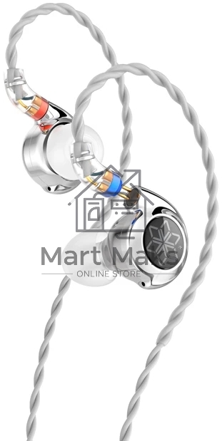 Наушники внутриканальные Fiio FD11 MIC silver 1.2м серебристый проводные в ушной раковине (80004188)