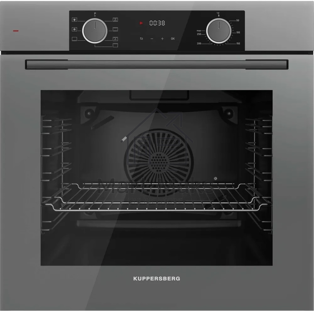 Духовой шкаф Электрический Kuppersberg HF 607 GR серый