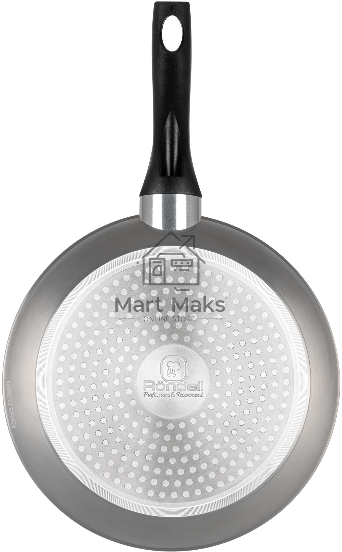 Сковорода Rondell Platino RDA-1471 круглая 24см покрытие: Xylan Plus ручка несъемная (без крышки) стальной