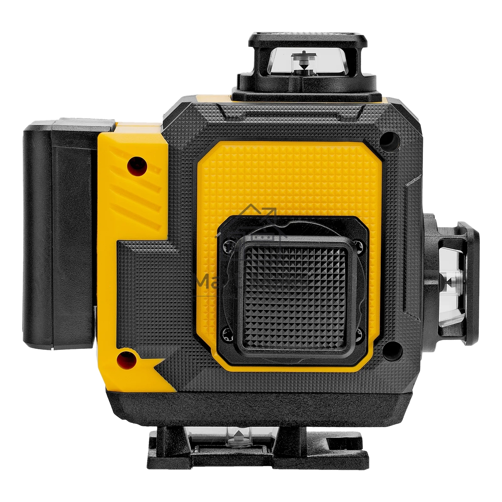 Лазерный уровень мультипризменный Denzel DLV 360-4T, 30 м, зеленый луч, Li-Ion 2,4 Aч, штатив