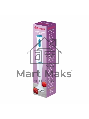 Блендер Sakura SA-6267W 600Вт погружн DC мотор пласт.насадка