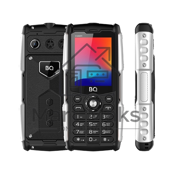 Мобильный телефон BQ 2449 Haммer черный