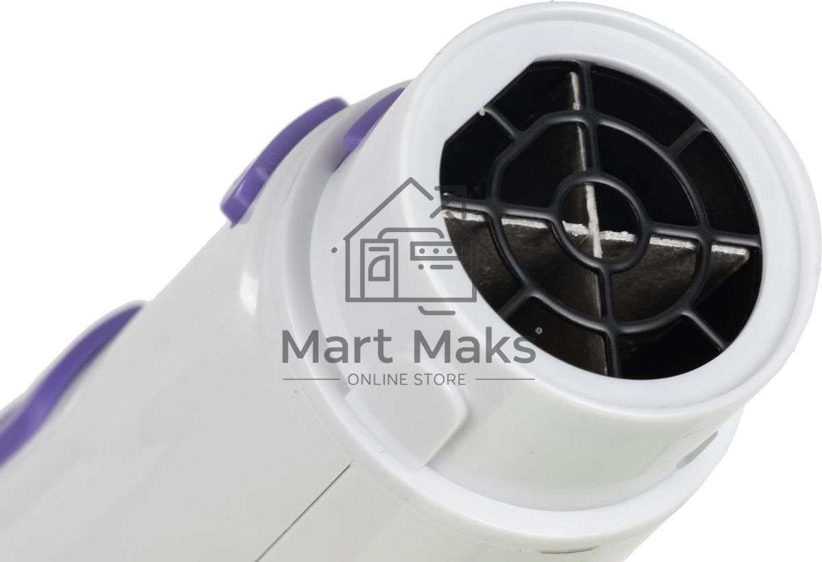 Фен-щетка Starwind SHP8502 1000Вт белый/фиолетовый