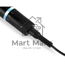 Щипцы для завивки волос Hyundai H-HS1422 черный, 25 мм, 200 °C, 6 режимов