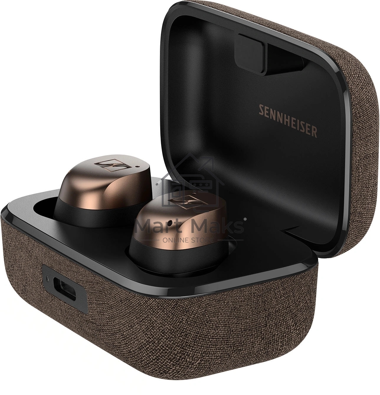 Гарнитура внутриканальные Sennheiser Momentum True Wireless 4 черный/медный беспроводные bluetooth в ушной раковине (700367 MTW4 BLACK COPPER)