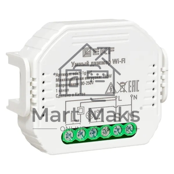 Умный диммер в подрозетник 1-канальный Wi-Fi Connect