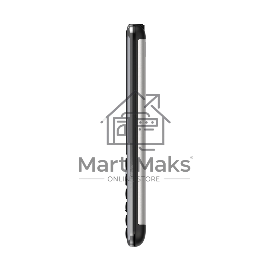 Мобильный телефон Maxvi X10i серебристый металлик
