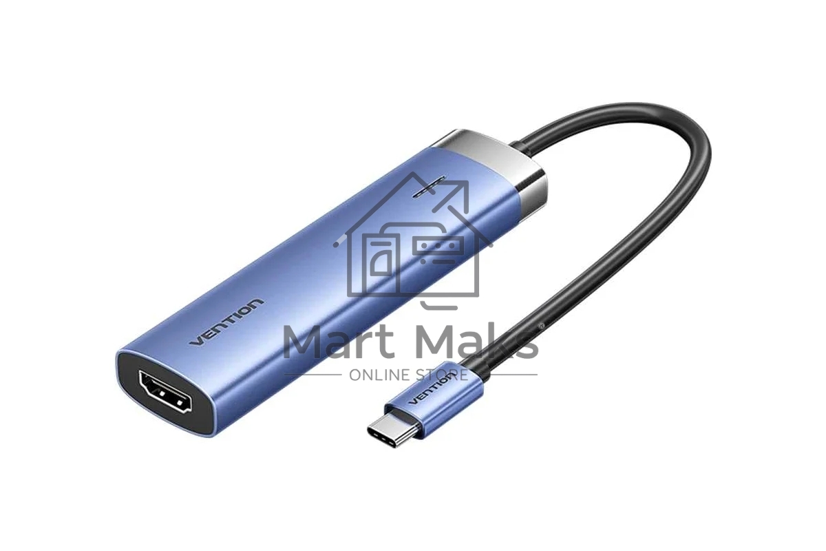 Мультифункциональный хаб Vention USB Type C 5 в 1