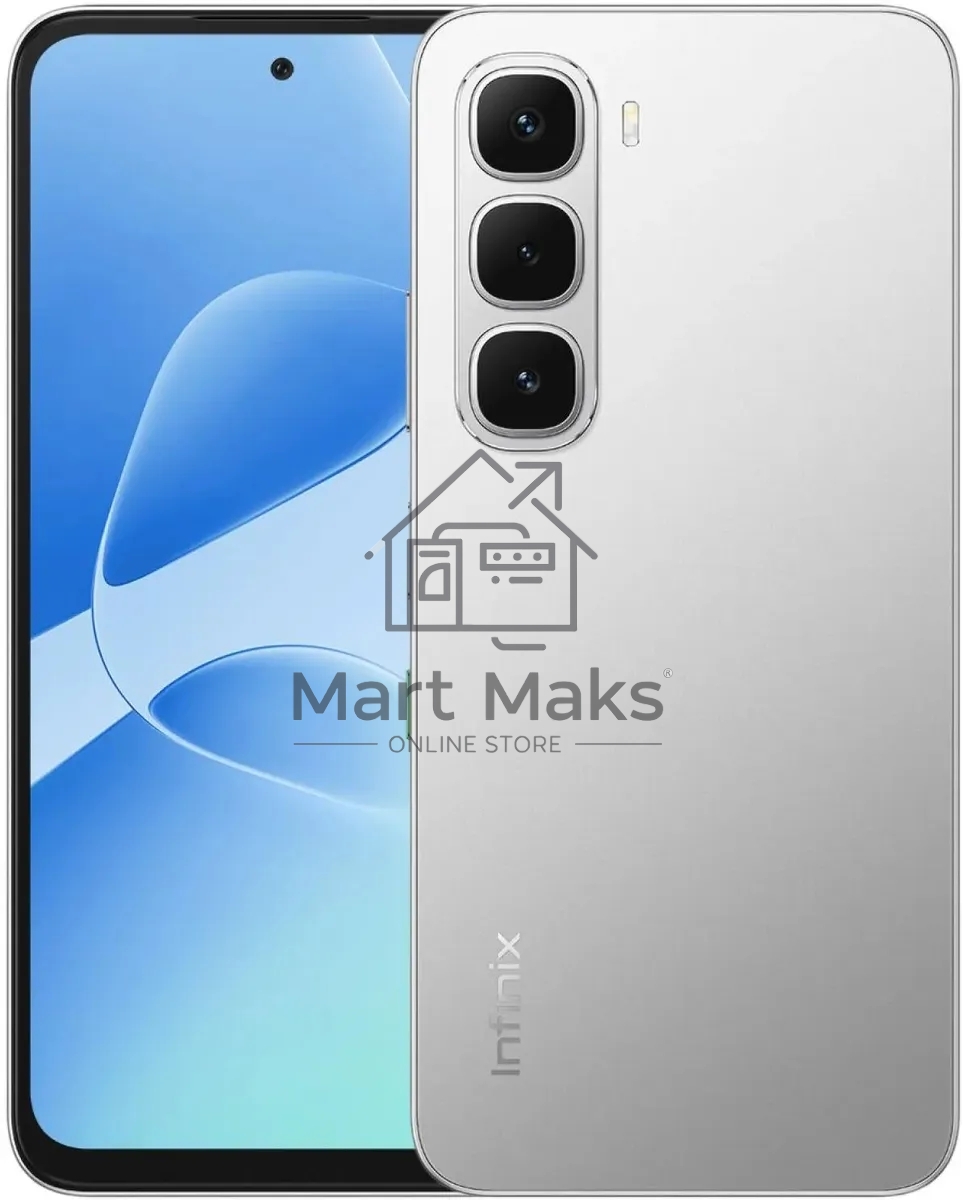 Смартфон Infinix HOT 60i 8/256Gb, серебристый