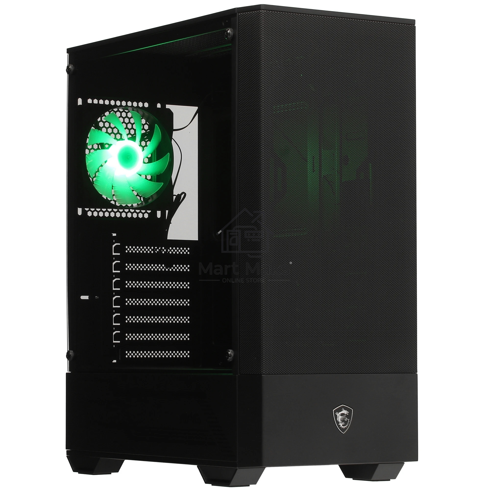 Компьютерный корпус MSI MAG FORGE 111R / ATX, mid tower, tempered glass / 1x120mm ARGB fan inc. / MAG FORGE 111R