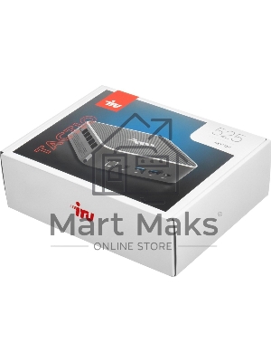 Неттоп IRU Tactio 525 Ryzen 5 6600H (3.3) 16Gb SSD512Gb 660M без ОС GbitEth WiFi BT черный (2099145)